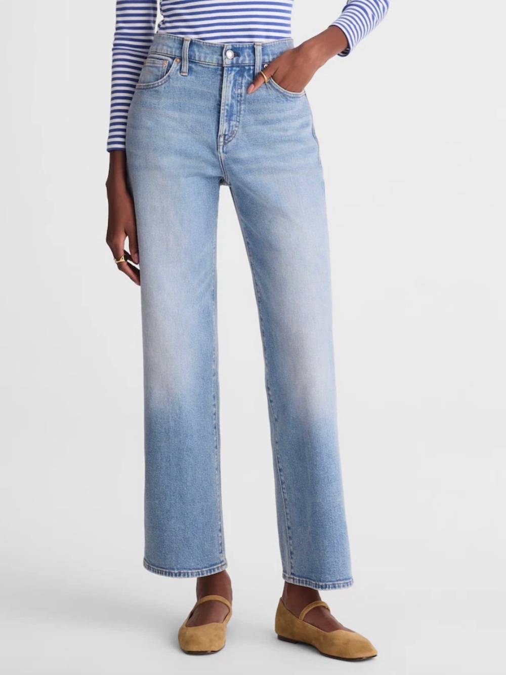 Madewell Perfect Vintage Wide-Leg Crop Jean